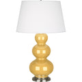 ROBERT ABBEY TRIPLE GOURD TABLE LAMP - Desk