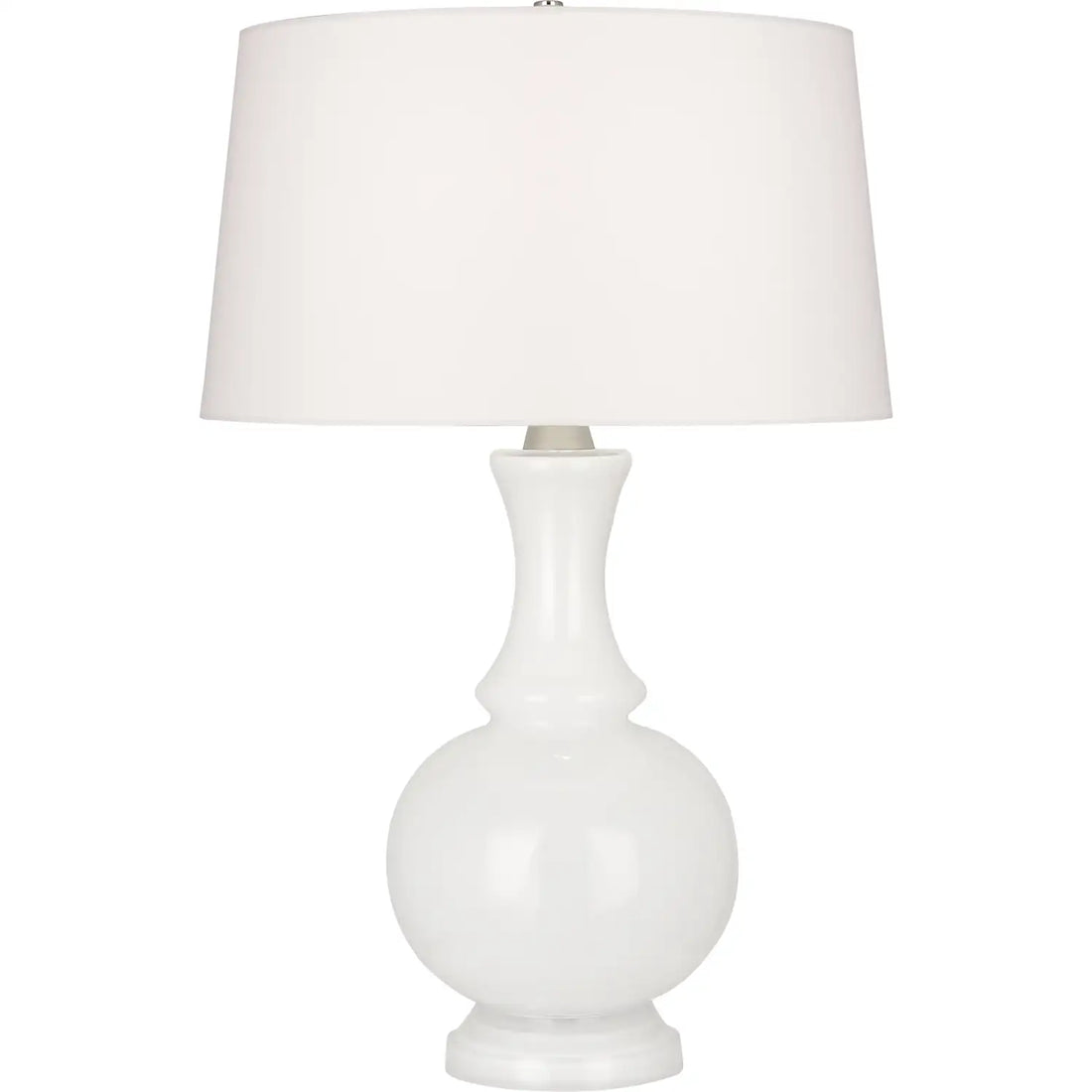 ROBERT ABBEY, GLASS HARRIET TABLE LAMP, DESK LAMPS