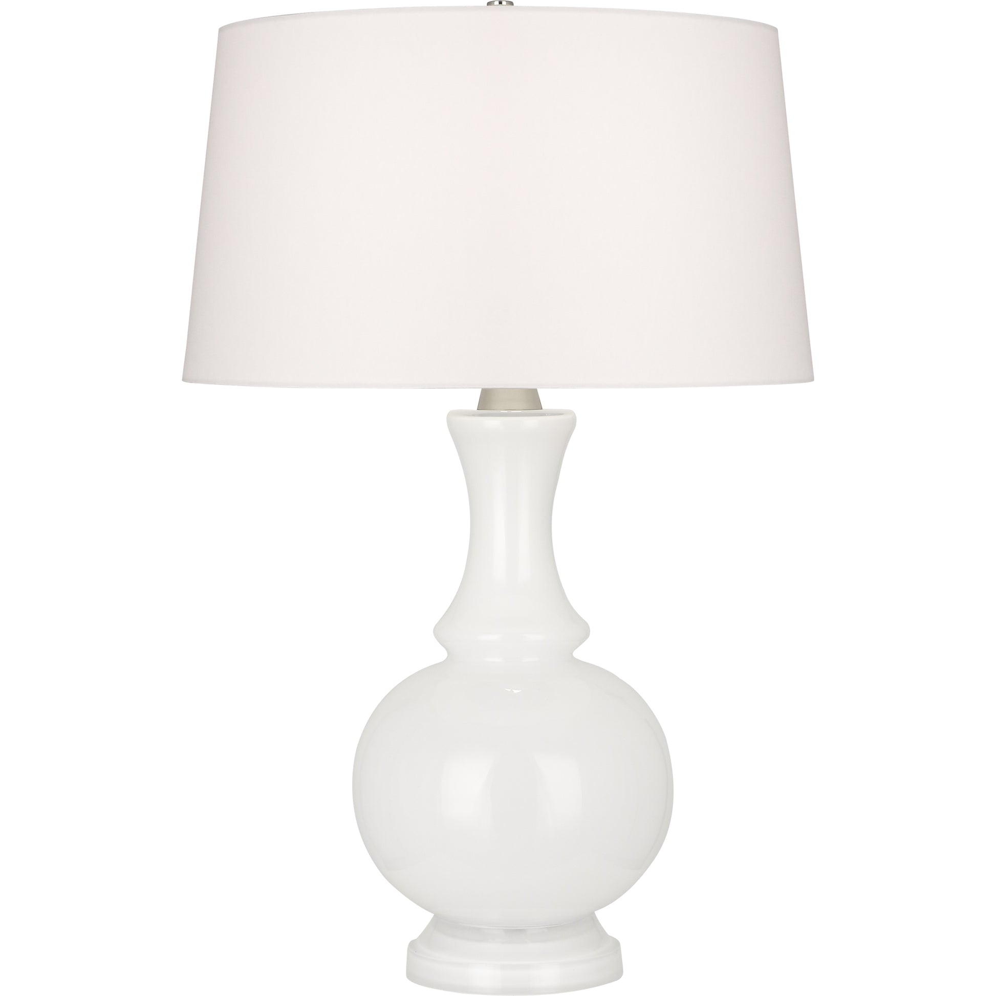 ROBERT ABBEY, GLASS HARRIET TABLE LAMP, DESK LAMPS