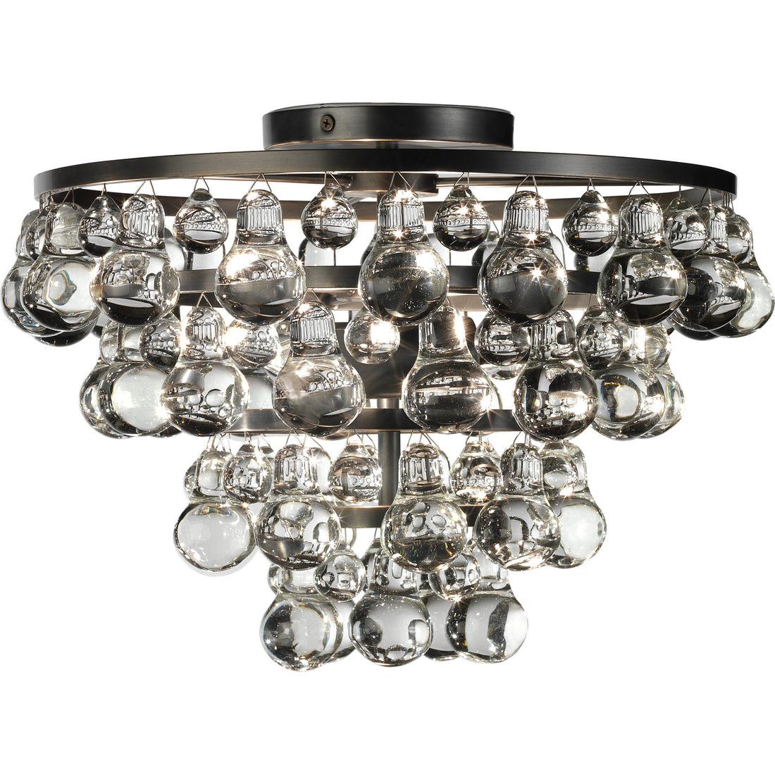 ROBERT ABBEY, BLING FLUSHMOUNT, FLUSH MOUNT CEILING LIGHTS