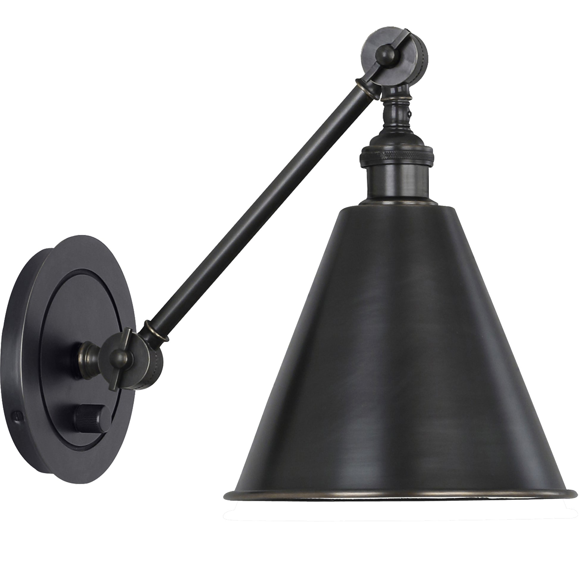 ROBERT ABBEY, ALLOY WALL SCONCE, WALL SCONCES