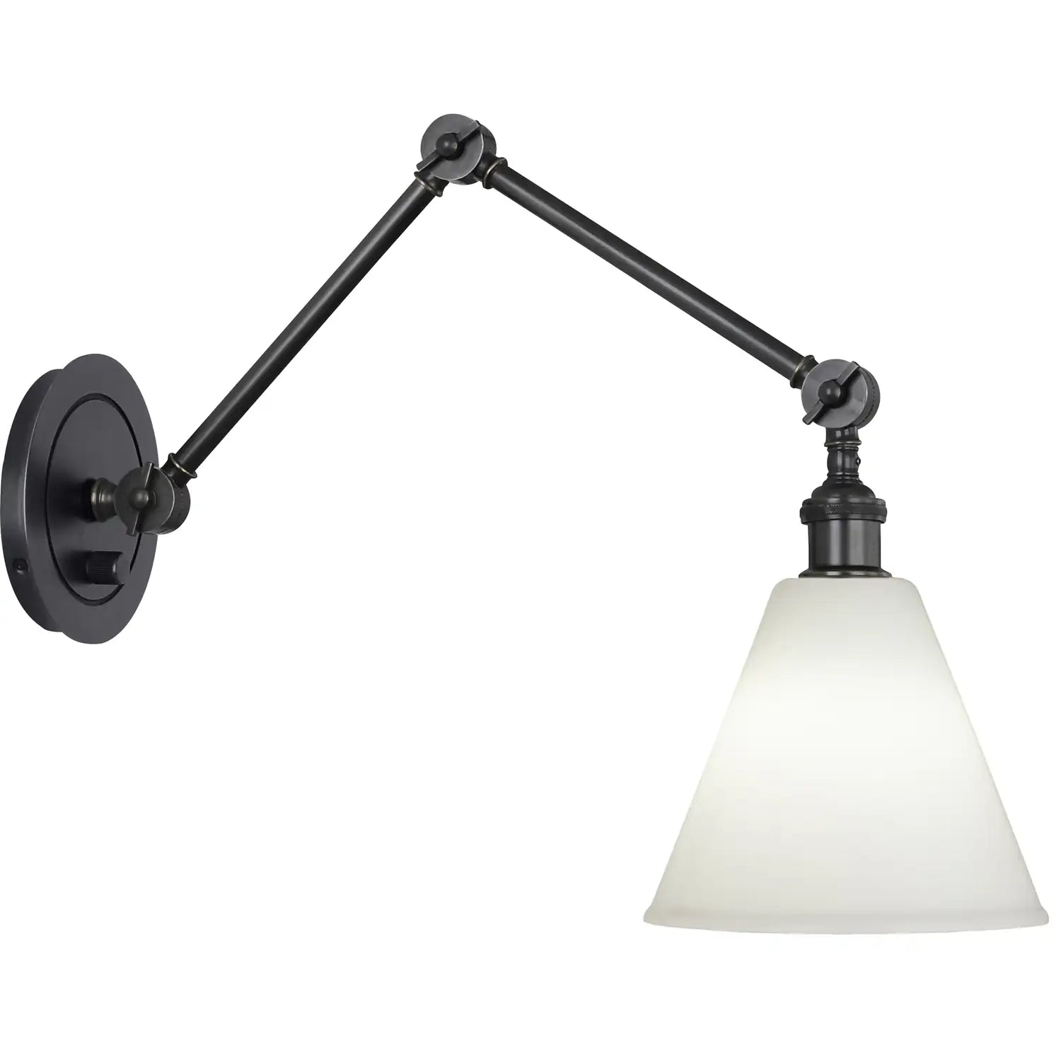 ROBERT ABBEY, ALLOY WALL SCONCE, WALL SCONCES
