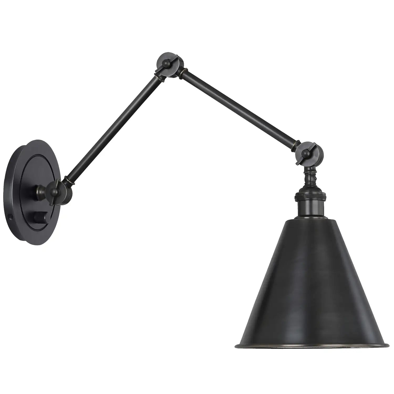 ROBERT ABBEY, ALLOY WALL SCONCE, WALL SCONCES