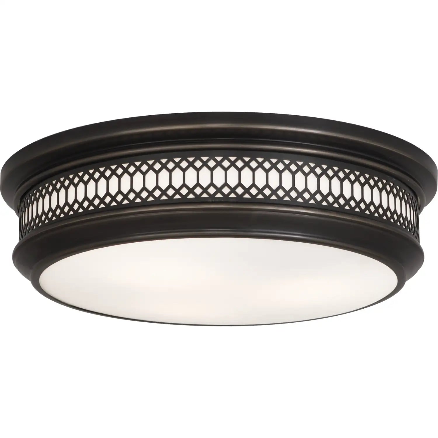 ROBERT ABBEY, WILLIAMSBURG TUCKER FLUSHMOUNT, FLUSH MOUNT CEILING LIGHTS