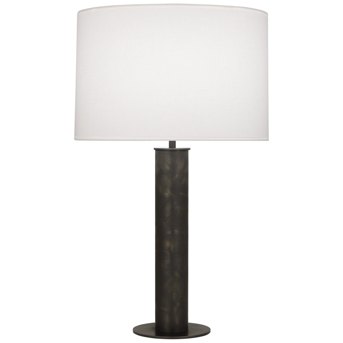 ROBERT ABBEY, MICHAEL BERMAN BRUT TABLE LAMP, DESK LAMPS