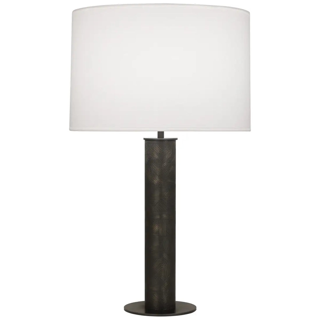 ROBERT ABBEY, MICHAEL BERMAN BRUT TABLE LAMP, DESK LAMPS