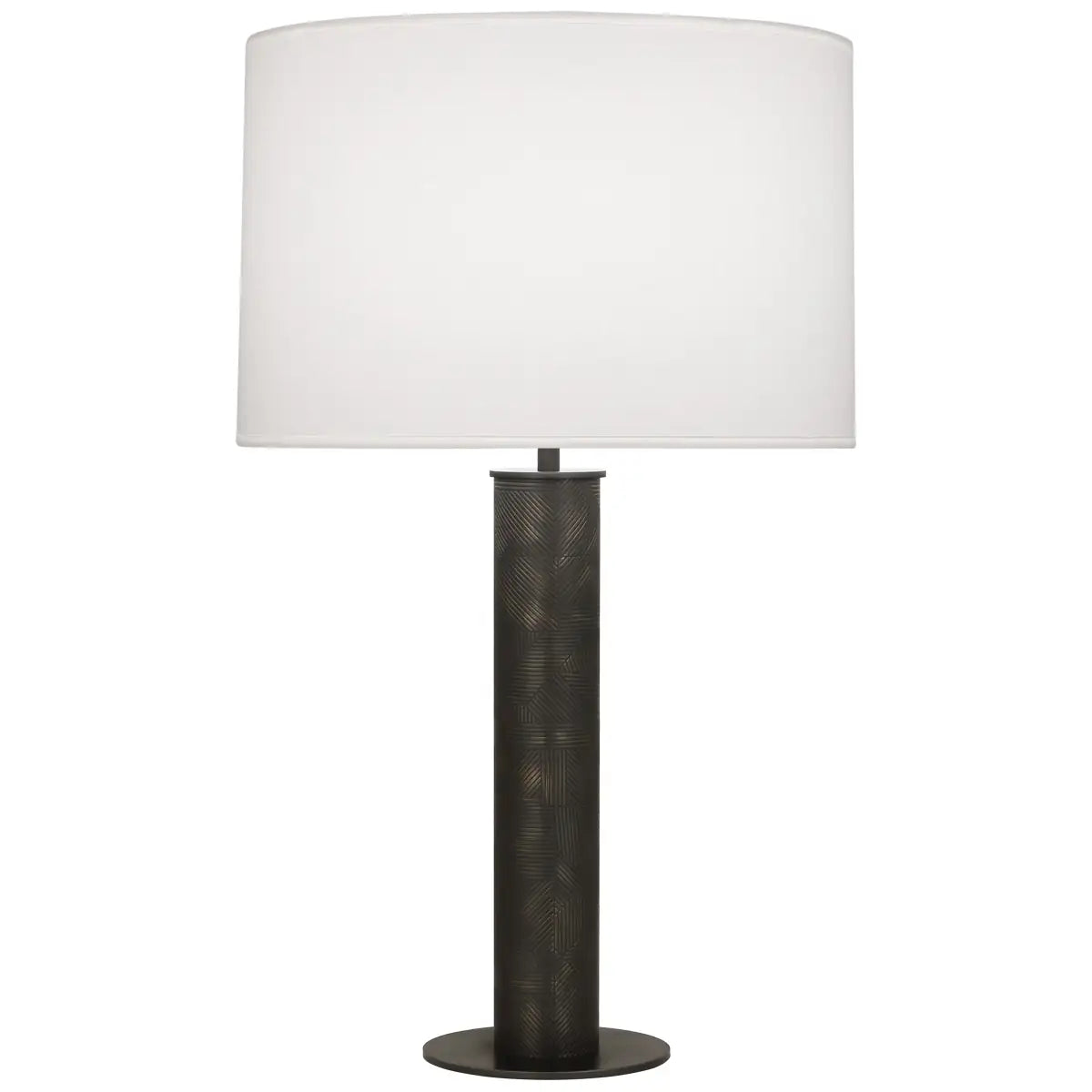 ROBERT ABBEY, MICHAEL BERMAN BRUT TABLE LAMP, DESK LAMPS