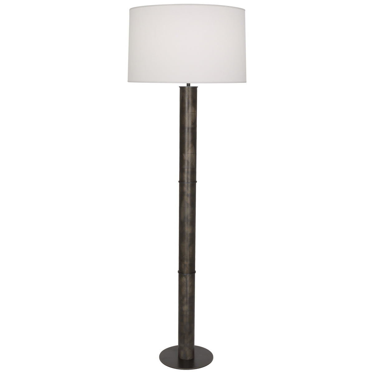 ROBERT ABBEY, MICHAEL BERMAN BRUT FLOOR LAMP, FLOOR LAMP