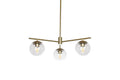 RUSSELL, ECLIPSE CHANDELIER, CHANDELIER LIGHT
