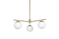 RUSSELL, ECLIPSE CHANDELIER, CHANDELIER LIGHT