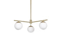 RUSSELL, ECLIPSE CHANDELIER, CHANDELIER LIGHT