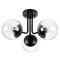 RUSSELL, ECLIPSE SEMI-FLUSH, SEMI FLUSH MOUNT LIGHT