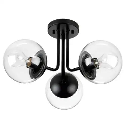 RUSSELL, ECLIPSE SEMI-FLUSH, SEMI FLUSH MOUNT LIGHT