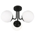 RUSSELL, ECLIPSE SEMI-FLUSH, SEMI FLUSH MOUNT LIGHT