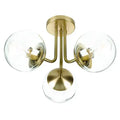 RUSSELL, ECLIPSE SEMI-FLUSH, SEMI FLUSH MOUNT LIGHT