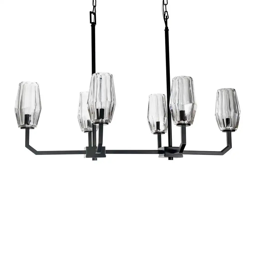 RUSSELL, VESPERA LINEAR CHANDELIER, CHANDELIER LIGHT
