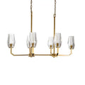 RUSSELL, VESPERA LINEAR CHANDELIER, CHANDELIER LIGHT