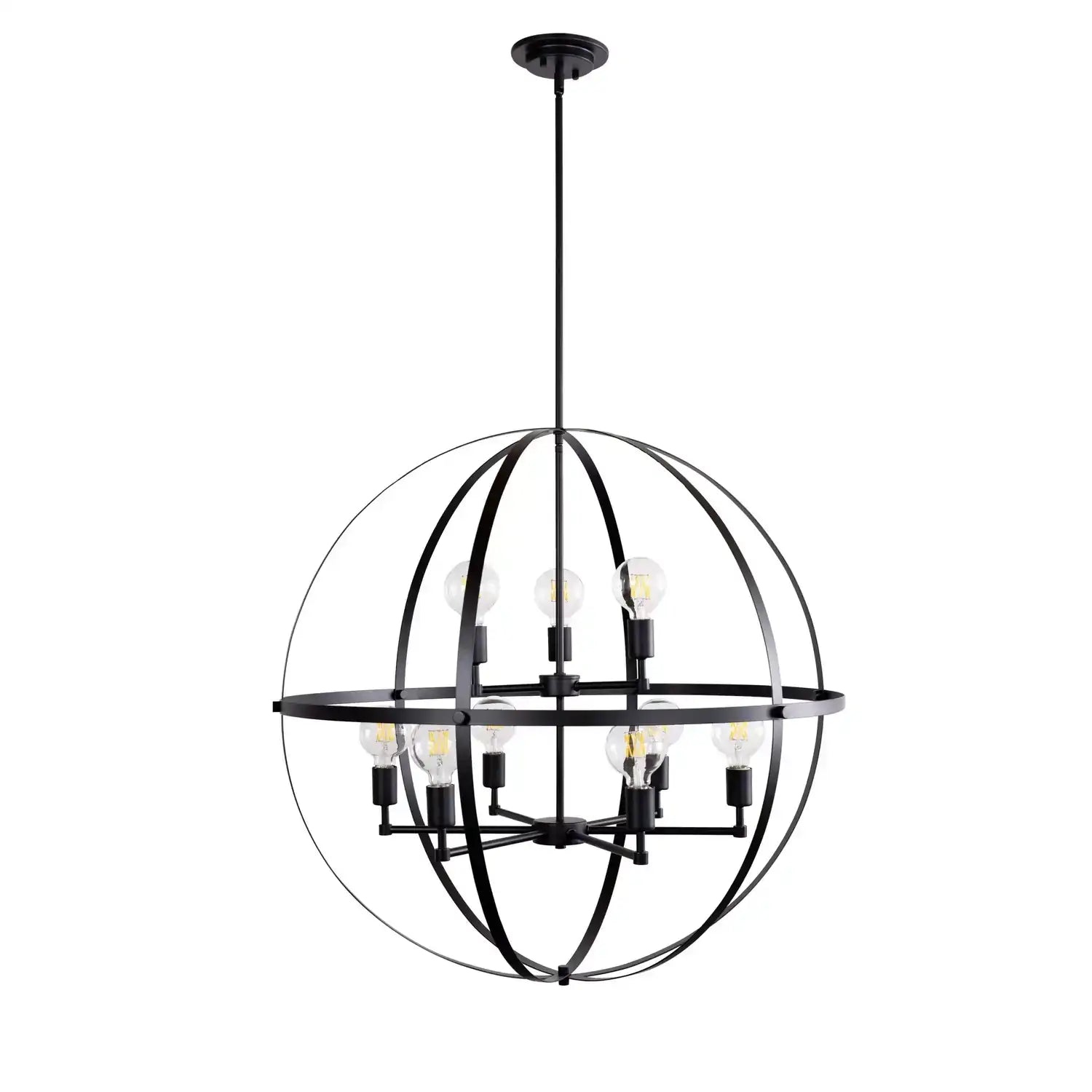 RUSSELL, CORTLAND 2 TEIR ORB PENDANT, CHANDELIER LIGHT