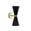 RUSSELL, KONIC DOUBLE WALL SCONCE, WALL SCONCES
