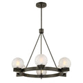 SAVOY HOUSE, DARIEN MEDITERRANEAN BRONZE CHANDELIER, CHANDELIER LIGHT