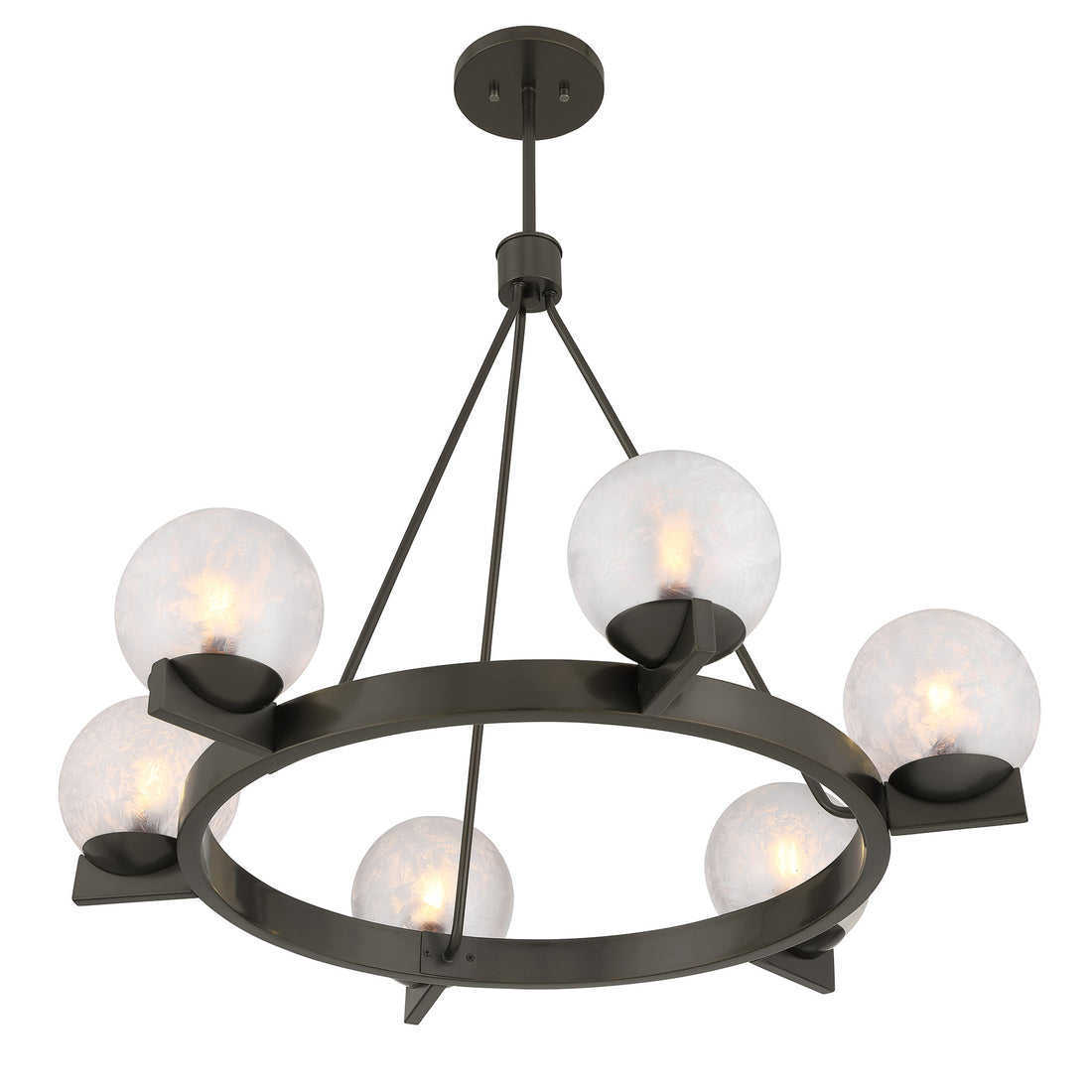 SAVOY HOUSE, DARIEN MEDITERRANEAN BRONZE CHANDELIER, CHANDELIER LIGHT
