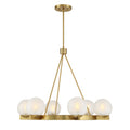 SAVOY HOUSE, DARIEN WARM BRASS CHANDELIER, CHANDELIER LIGHT
