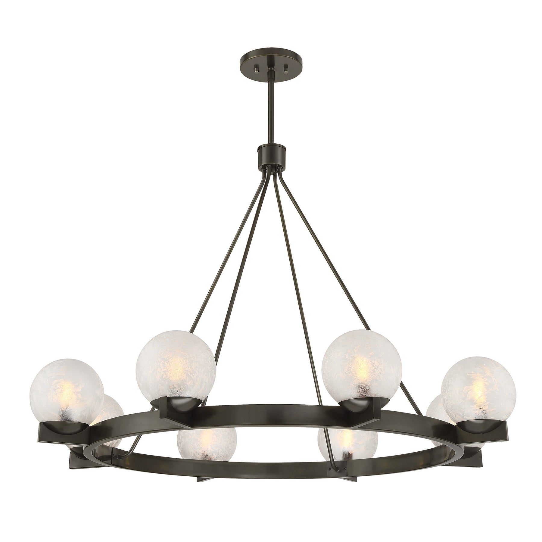 SAVOY HOUSE, DARIEN MEDITERRANEAN BRONZE CHANDELIER, CHANDELIER LIGHT
