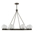 SAVOY HOUSE, DARIEN MEDITERRANEAN BRONZE CHANDELIER, CHANDELIER LIGHT