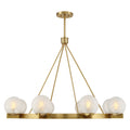 SAVOY HOUSE, DARIEN WARM BRASS CHANDELIER, CHANDELIER LIGHT