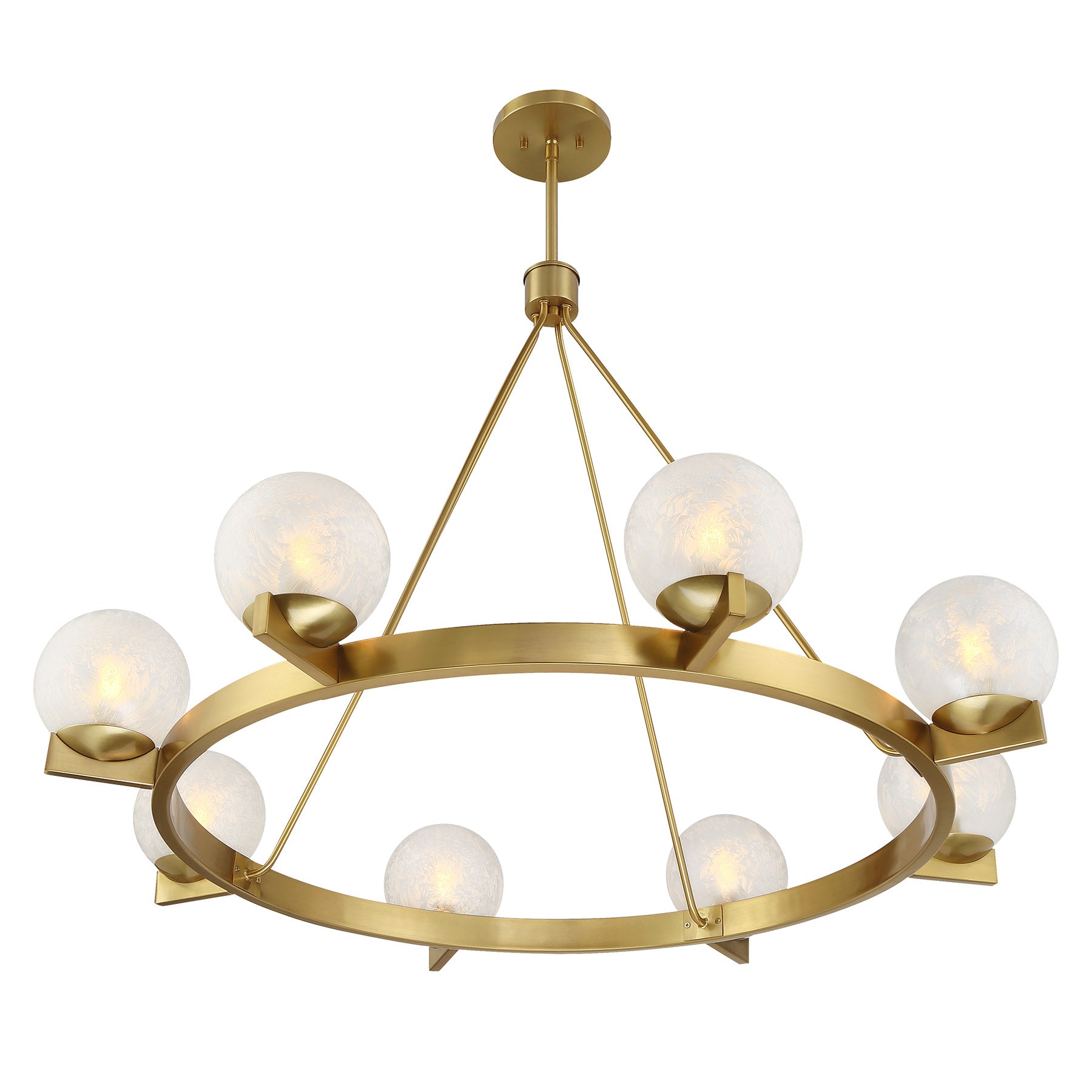 SAVOY HOUSE, DARIEN WARM BRASS CHANDELIER, CHANDELIER LIGHT