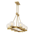 SAVOY HOUSE, DARIEN LINEAR CHANDELIER, LINEAR LIGHT