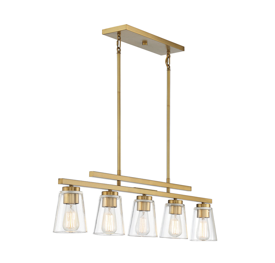 SAVOY ESSENTIALS, CALHOUN LINEAR CHANDELIER, LINEAR LIGHT