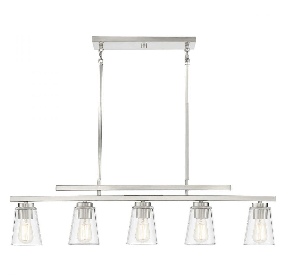 SAVOY ESSENTIALS, CALHOUN LINEAR CHANDELIER, LINEAR LIGHT