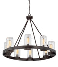 SAVOY HOUSE, INMAN OUTDOOR: CHANDELIER | 1-1130-8-13, OUTDOOR CEILING LIGHT