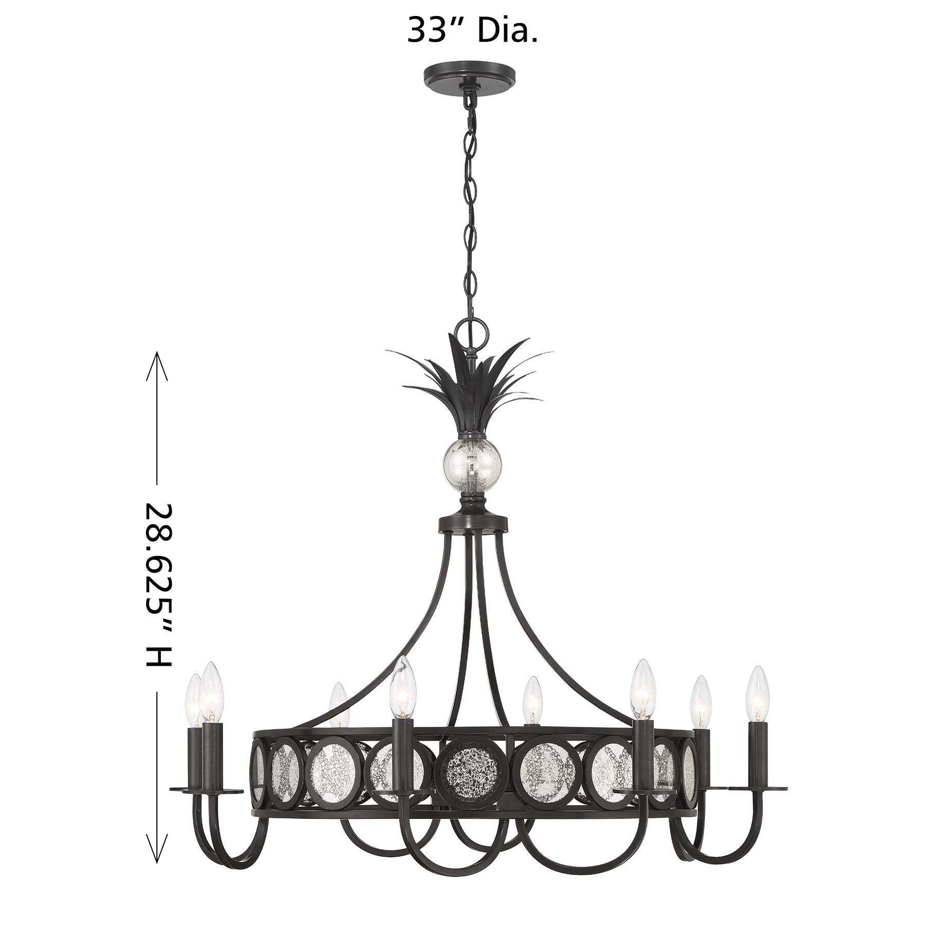 SAVOY HOUSE, HEARST CHANDELIER, CHANDELIER LIGHT