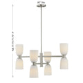 SAVOY ESSENTIALS, BALDWIN CHANDELIER, CHANDELIER LIGHT