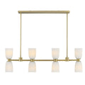 SAVOY ESSENTIALS, BALDWIN LINEAR CHANDELIER, LINEAR LIGHT