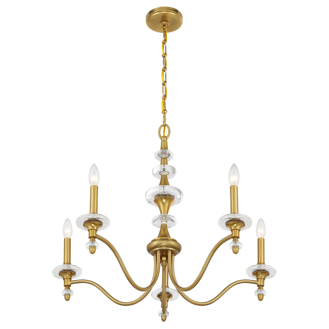 SAVOY HOUSE, CHAMPLAIN CHANDELIER, CHANDELIER LIGHT