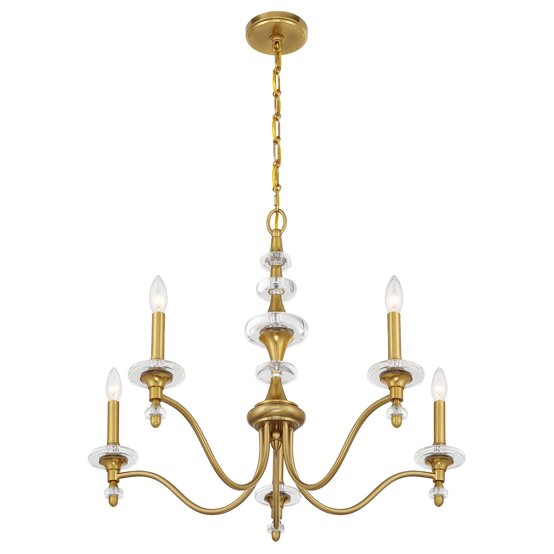 SAVOY HOUSE, CHAMPLAIN CHANDELIER, CHANDELIER LIGHT