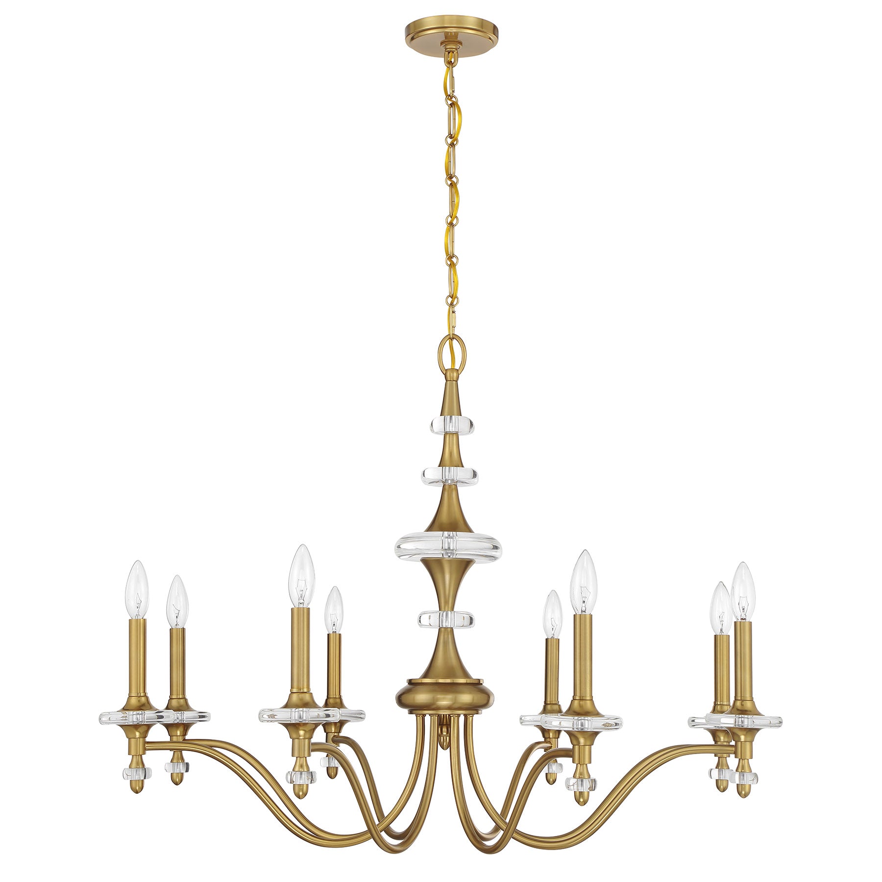 SAVOY HOUSE, CHAMPLAIN CHANDELIER, CHANDELIER LIGHT