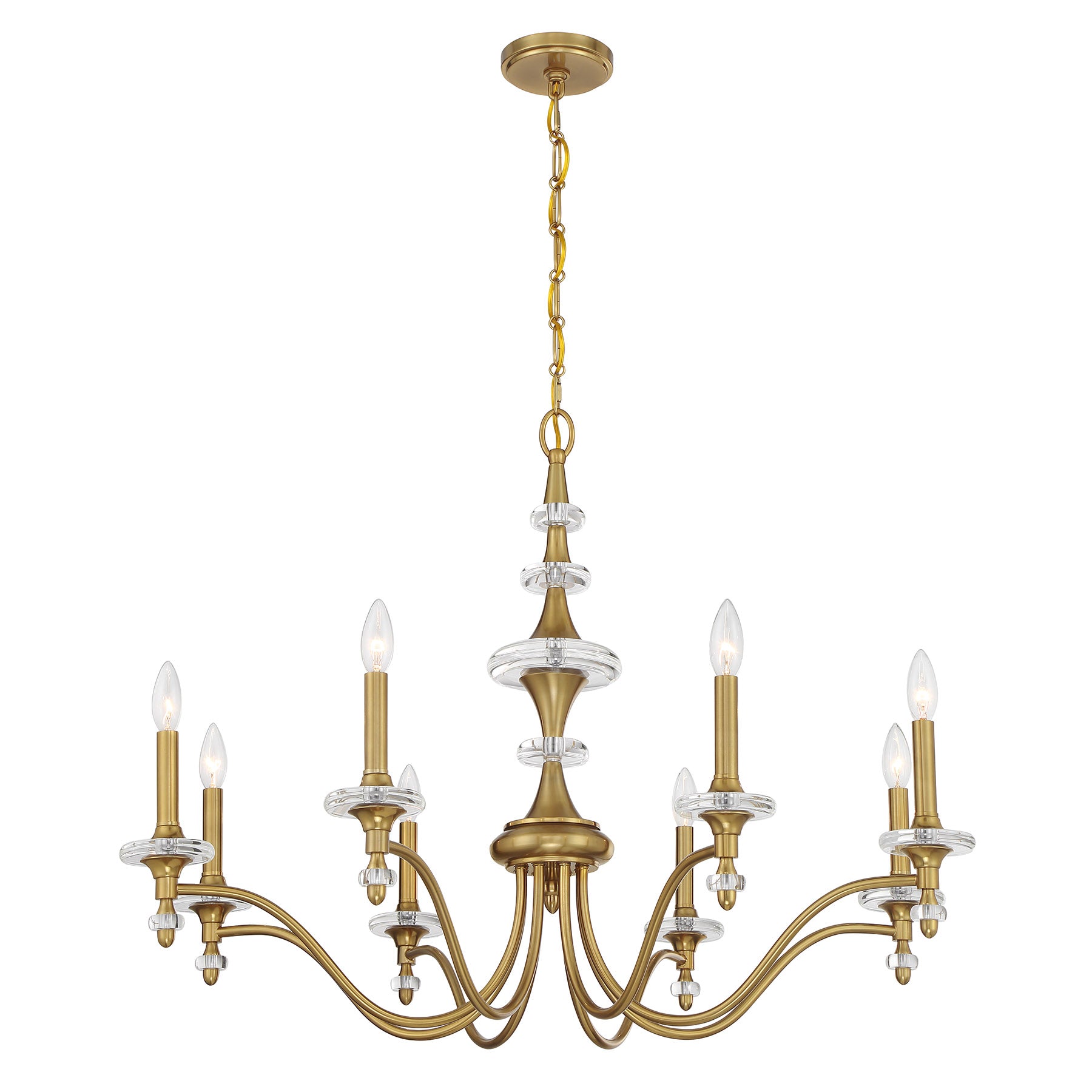 SAVOY HOUSE, CHAMPLAIN CHANDELIER, CHANDELIER LIGHT