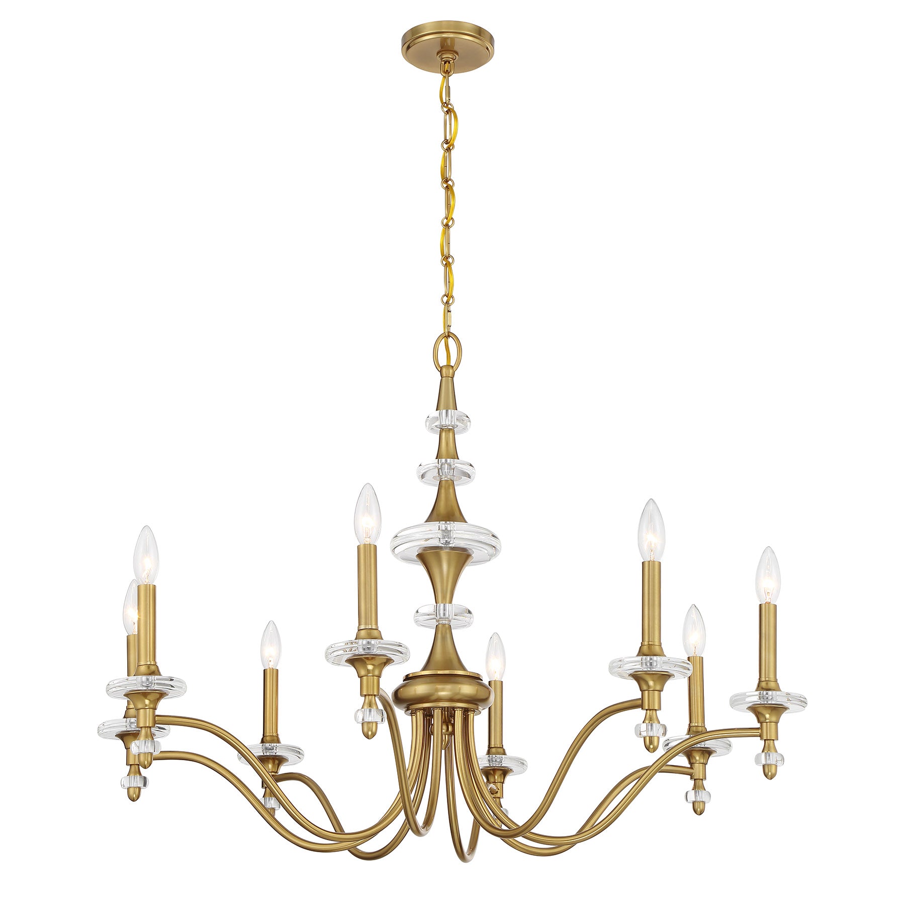 SAVOY HOUSE, CHAMPLAIN CHANDELIER, CHANDELIER LIGHT