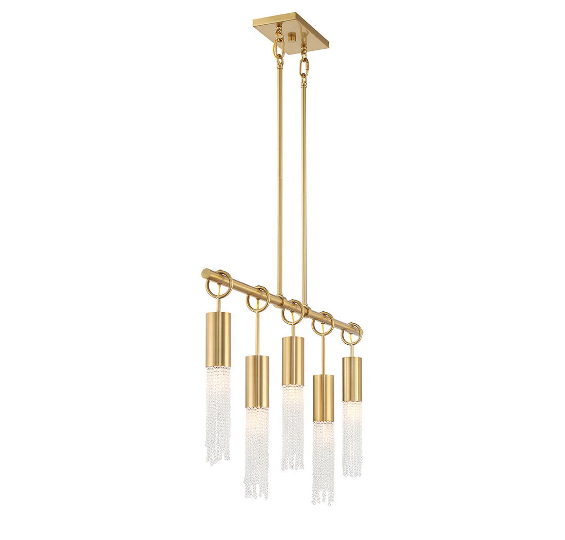 SAVOY HOUSE, CHELSEA LINEAR CHANDELIER, LINEAR LIGHT