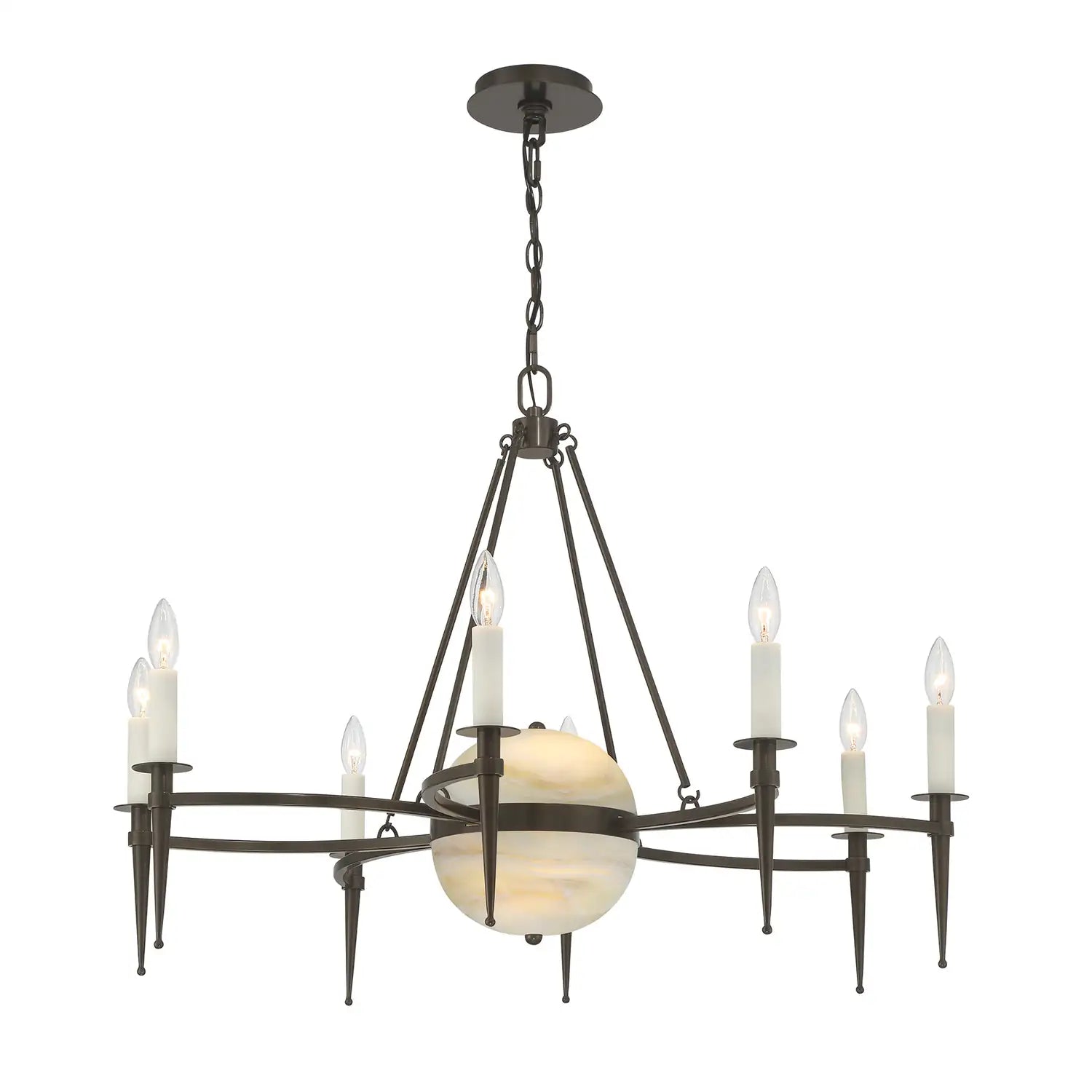 SAVOY HOUSE, SANGER CHANDELIER, CHANDELIER LIGHT