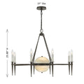 SAVOY HOUSE, SANGER CHANDELIER, CHANDELIER LIGHT