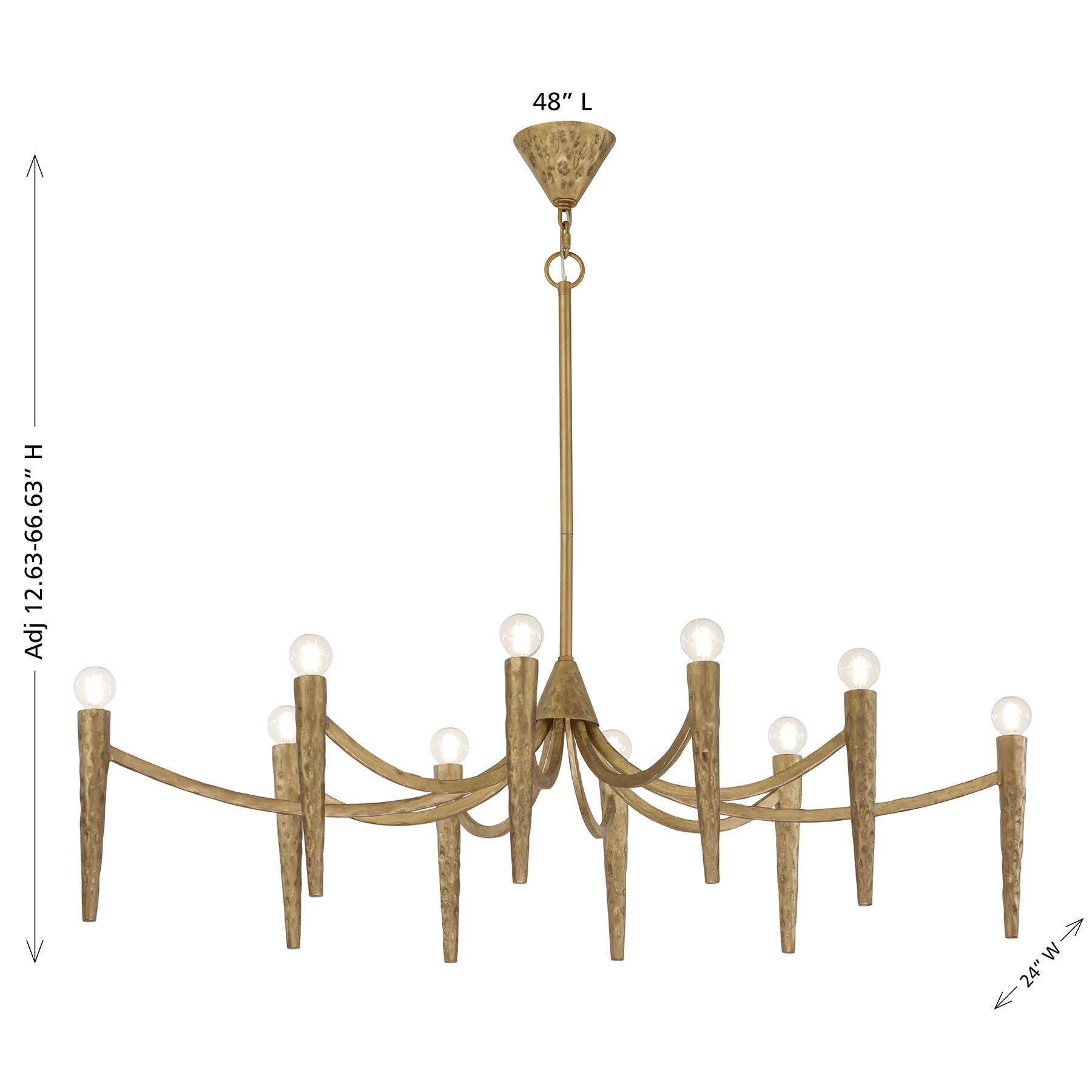 SAVOY HOUSE, BELLEZA LINEAR CHANDELIER, LINEAR LIGHT