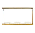 SAVOY ESSENTIALS, FALLON LINEAR CHANDELIER, LINEAR LIGHT