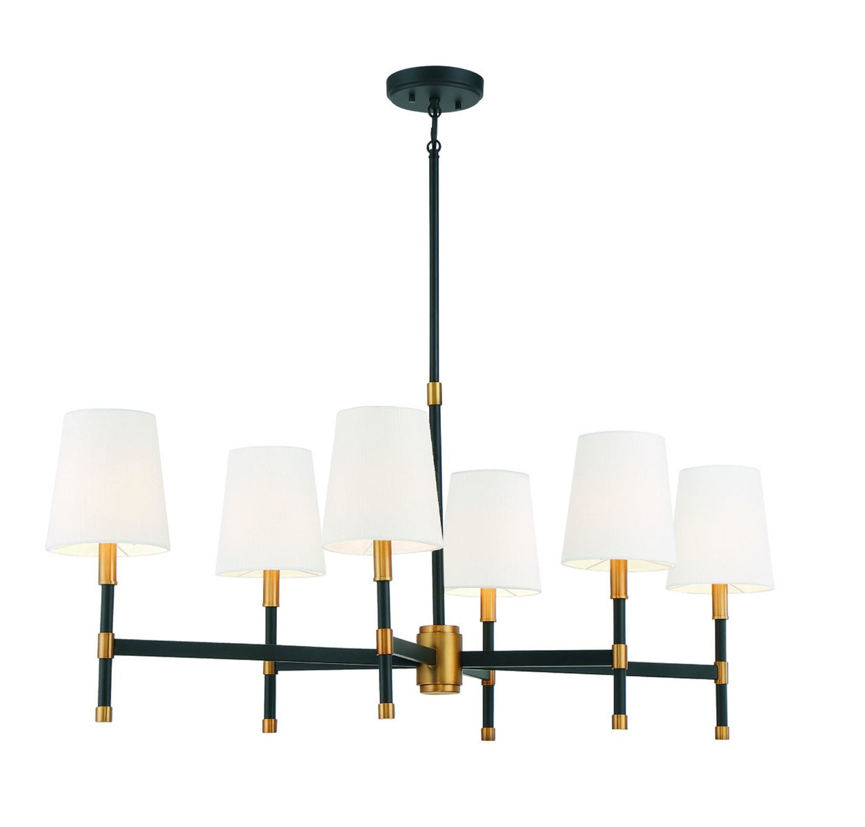SAVOY ESSENTIALS, BRODY LINEAR CHANDELIER, LINEAR LIGHT