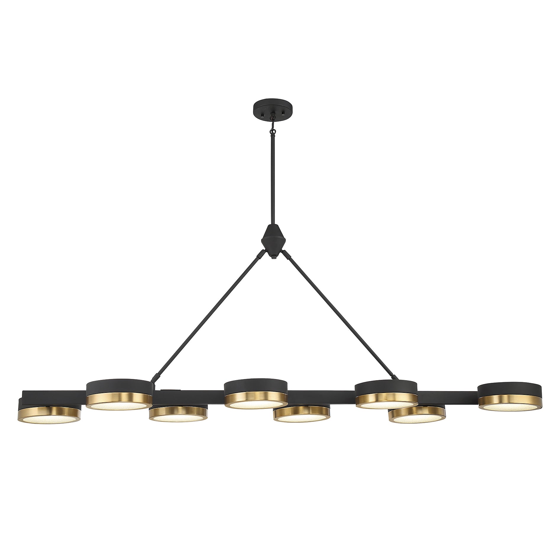 SAVOY HOUSE, ASHOR LINEAR CHANDELIER, LINEAR LIGHT