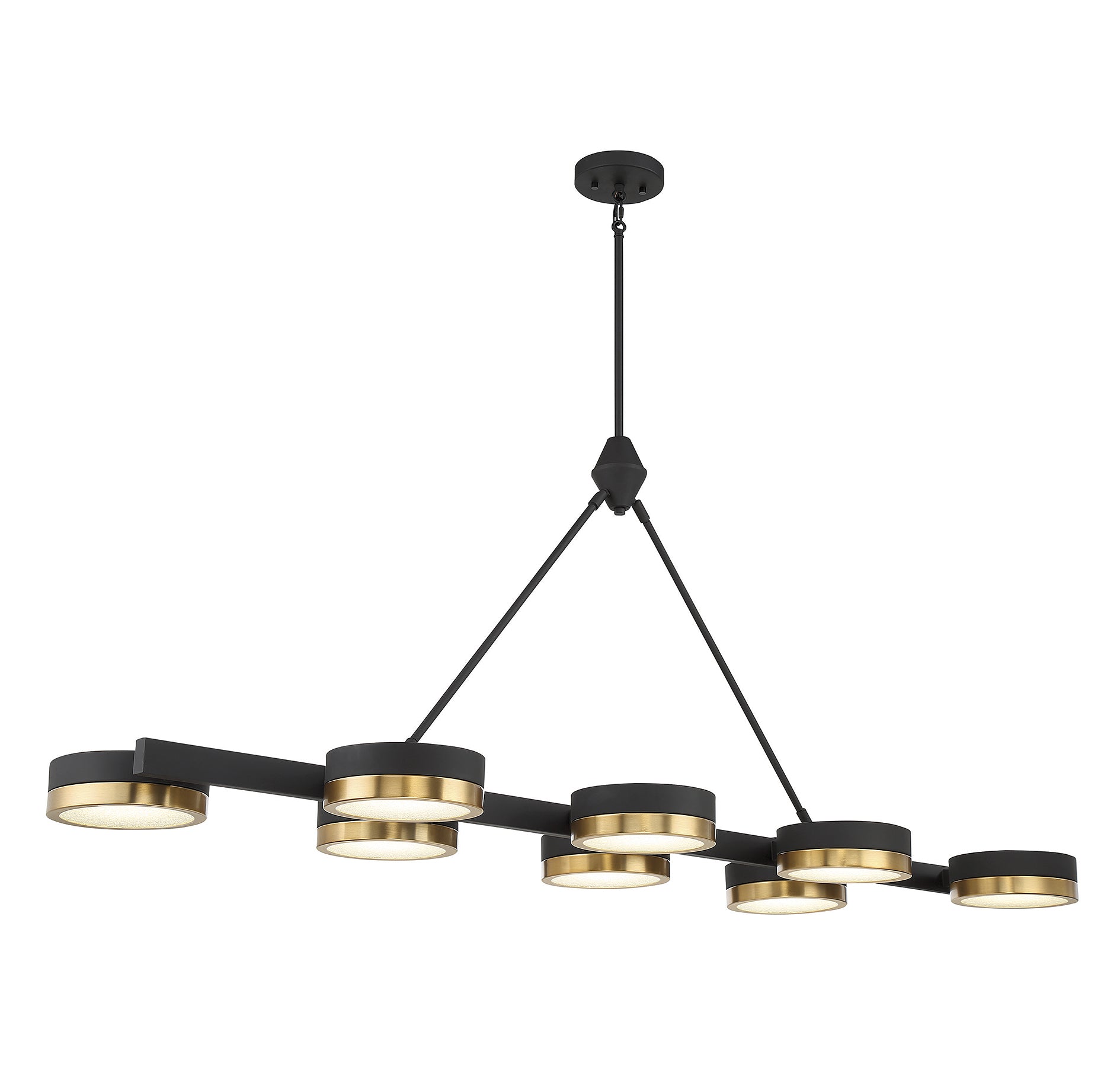 SAVOY HOUSE, ASHOR LINEAR CHANDELIER, LINEAR LIGHT